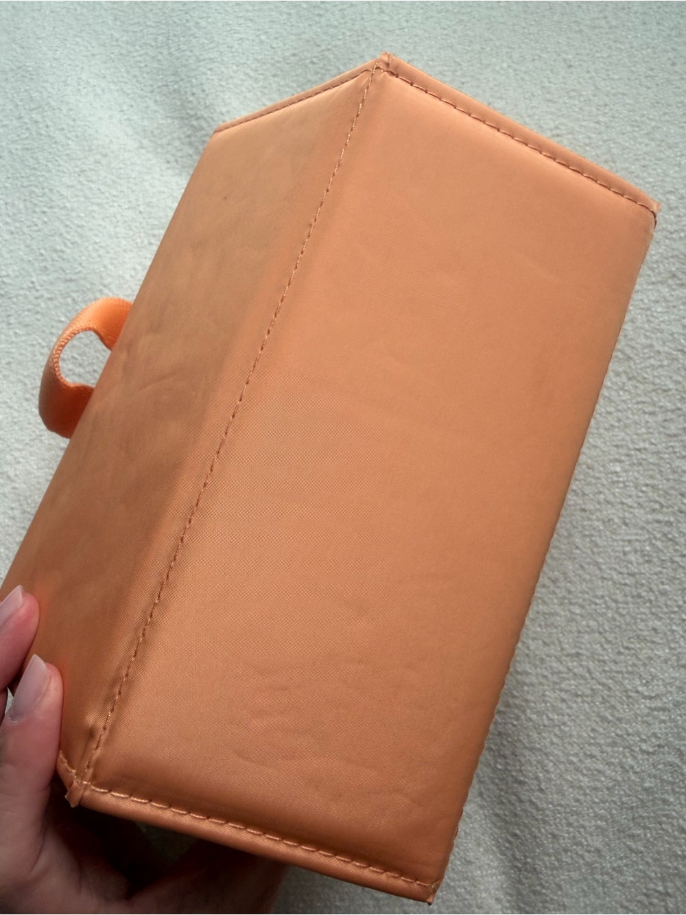 Dagne Dover Orange Foldable Sunglass Case - Picture 6 of 10